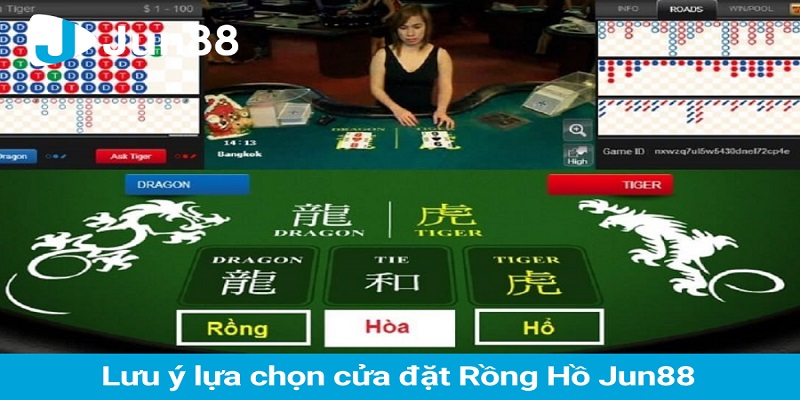 Cách chơi Rồng Hổ casino Jun88 cực dễ, kiếm tiền cực nhanh 4 Game Rồng Hổ casino Jun88